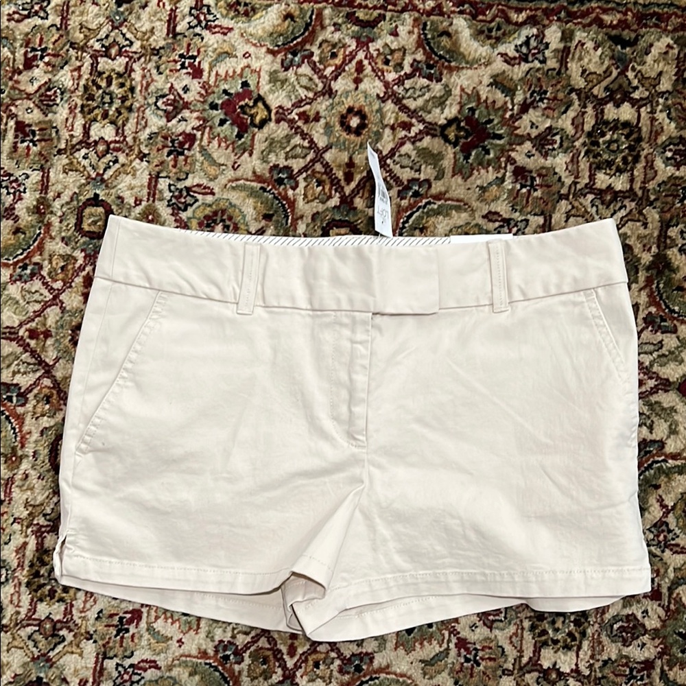 Loft The Riviera Short Light Tan Cream Shorts Size 10 New